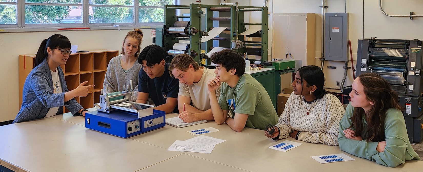 Cal Poly - In the lab